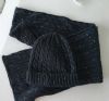 knitted hat & scarf set